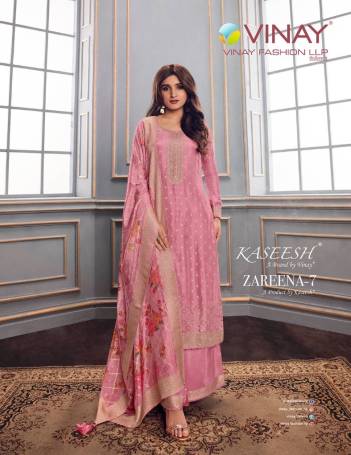 Zareena Vol 7 By Vinay Designer Festive Wear Salwar Kameez Collection